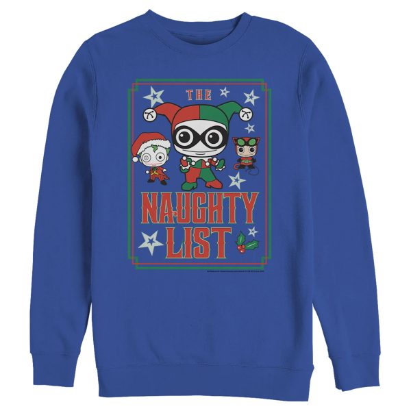 Men’s Batman Christmas Naughty List Sweatshirt