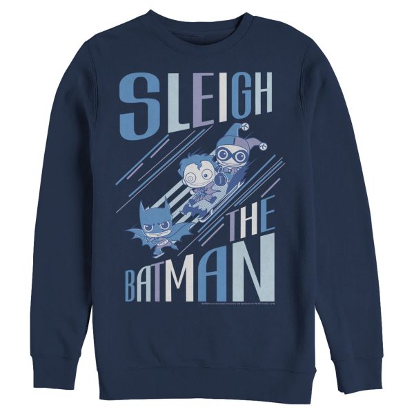 Men’s Batman Christmas Sleigh the Hero Sweatshirt