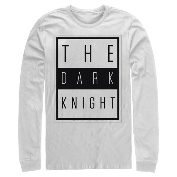 Men’s Batman Dark Night Frame Long Sleeve Shirt