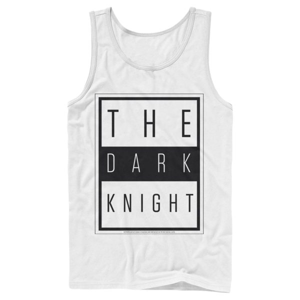 Men’s Batman Dark Night Frame Tank Top