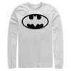 Men’s Batman Dark Night Logo Long Sleeve Shirt