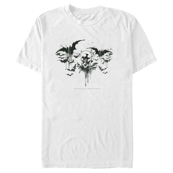 Men’s Batman Emerging from the Shadows Like a Bat T-Shirt