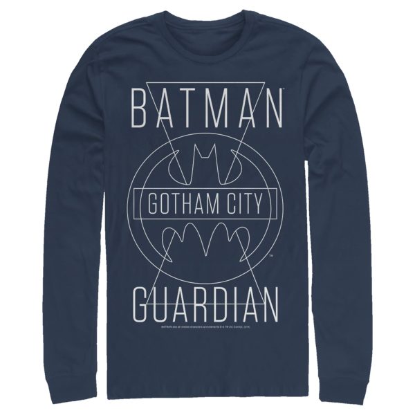 Men’s Batman Gotham City Guardian Long Sleeve Shirt