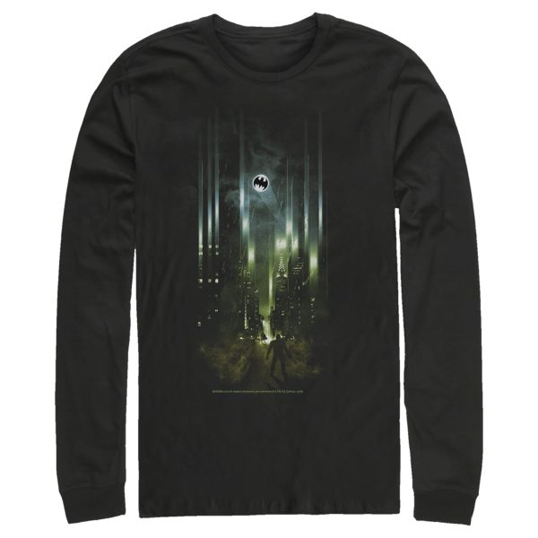 Men’s Batman Gotham City Signal Long Sleeve Shirt