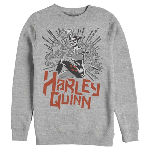 Men’s Batman Harley Quinn Retro Explosion Sweatshirt