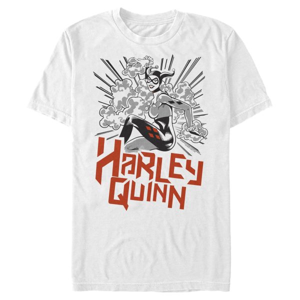 Men’s Batman Harley Quinn Retro Explosion T-Shirt