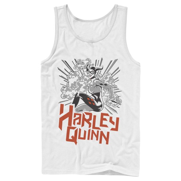 Men’s Batman Harley Quinn Retro Explosion Tank Top