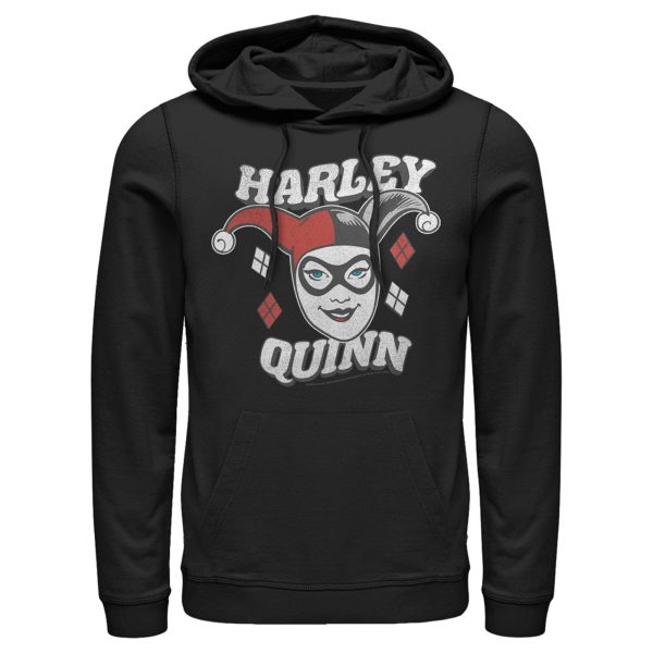 Men’s Batman Harley Quinn Smile Face Pull Over Hoodie