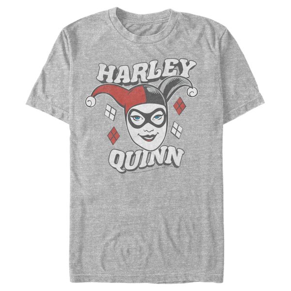 Men’s Batman Harley Quinn Smile Face T-Shirt