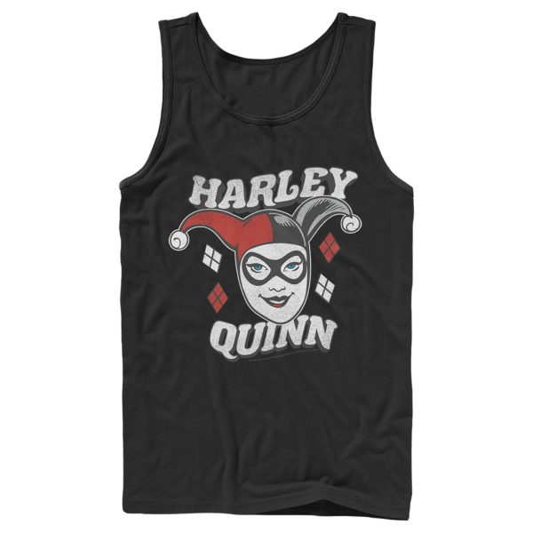 Men’s Batman Harley Quinn Smile Face Tank Top