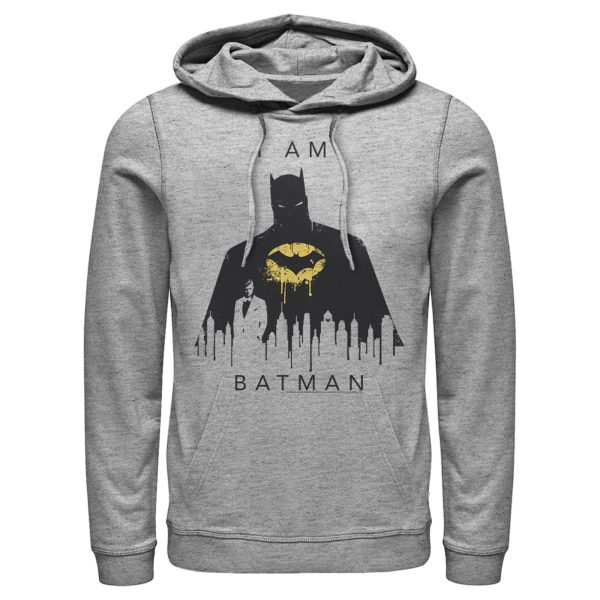 Men’s Batman I Am Gotham Drip Pull Over Hoodie