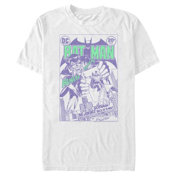 Men’s Batman Joker Back in Town T-Shirt