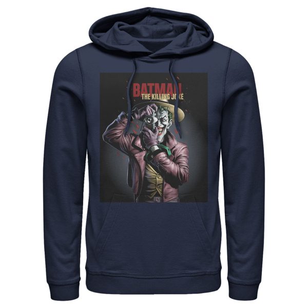 Men’s Batman Joker Camera Poster Pull Over Hoodie