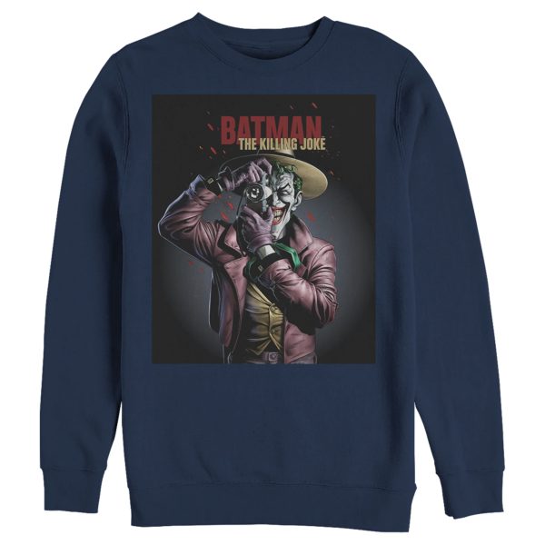 Men’s Batman Joker Camera Poster Sweatshirt