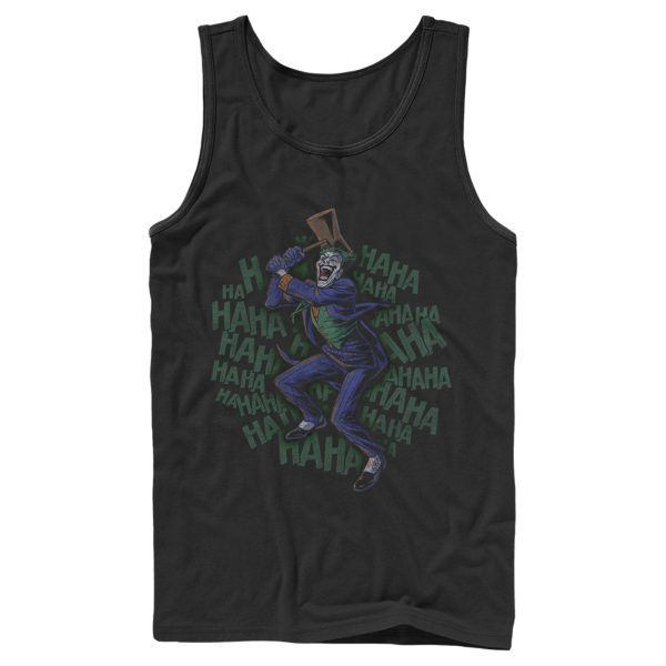 Men’s Batman Joker Dancing and Laughing Tank Top