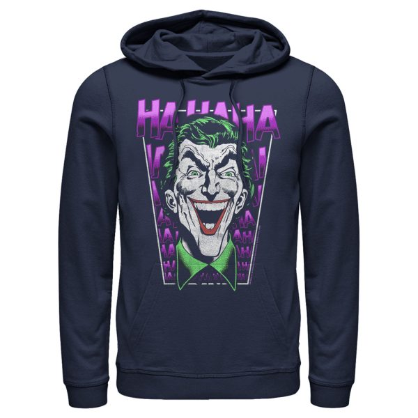 Men’s Batman Joker Ha Ha Frame Pull Over Hoodie