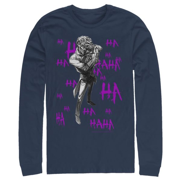 Men’s Batman Joker Ha Ha Long Sleeve Shirt