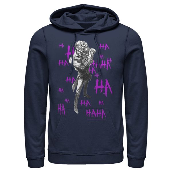 Men’s Batman Joker Ha Ha Pull Over Hoodie