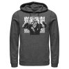 Men’s Batman Joker Hahaha Crazed Look Pull Over Hoodie