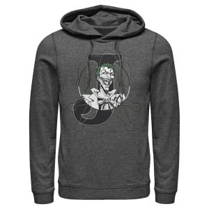 Men’s Batman Joker Symbol Pull Over Hoodie