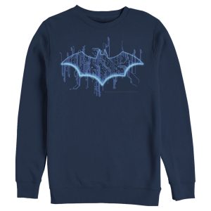 Men’s Batman Logo Digital Wing Sweatshirt