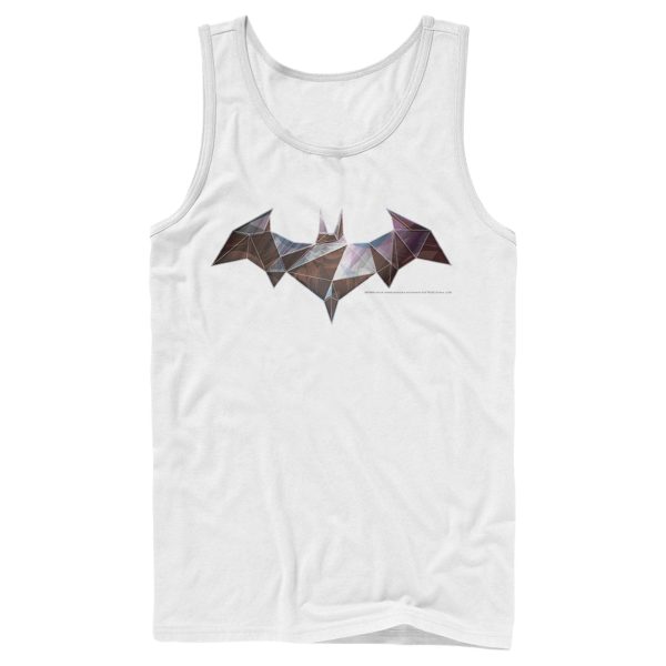 Men’s Batman Logo Geometric Wing Tank Top