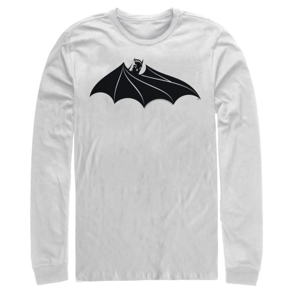 Men’s Batman Logo Hidden Wing Long Sleeve Shirt