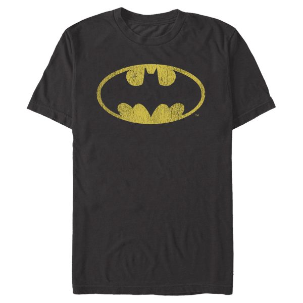 Men’s Batman Logo Retro Caped Crusader T-Shirt