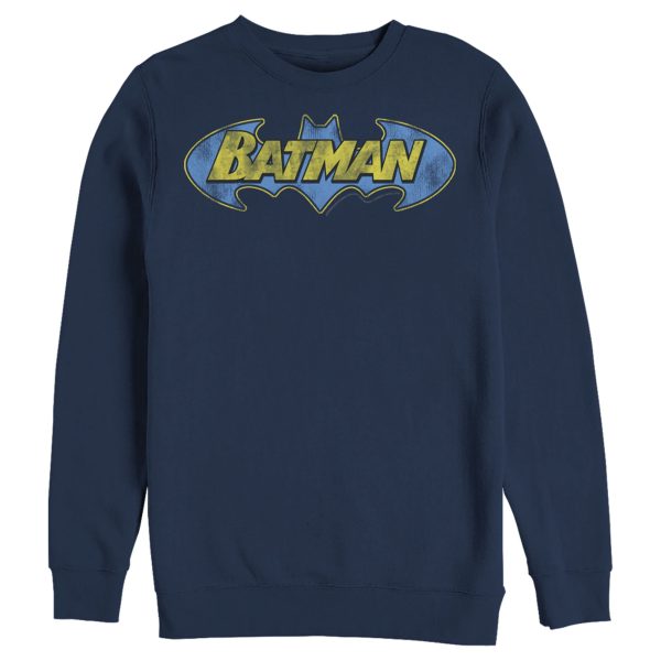 Men’s Batman Logo Retro Wing Sweatshirt