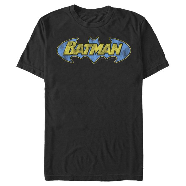 Men’s Batman Logo Retro Wing T-Shirt