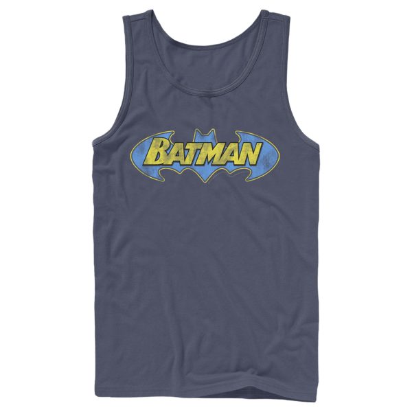 Men’s Batman Logo Retro Wing Tank Top