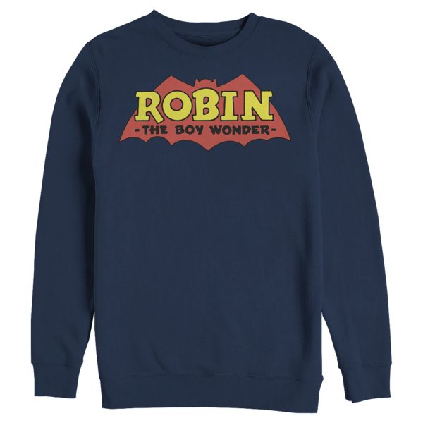 Men’s Batman Logo Robin Boy Wonder Sweatshirt