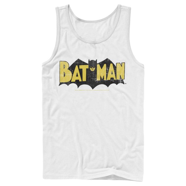 Men’s Batman Logo Vintage Tank Top