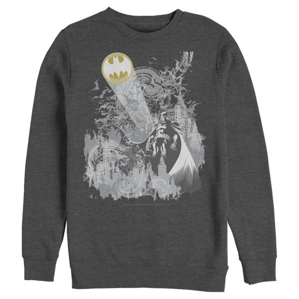 Men’s Batman Signal in the Sky Sweatshirt