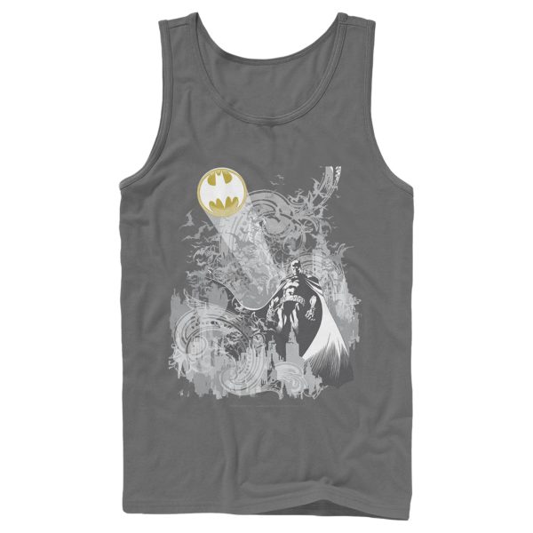 Men’s Batman Signal in the Sky Tank Top