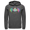 Men’s Batman Tie Dye Logo Pull Over Hoodie