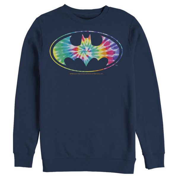 Men’s Batman Tie Dye Logo Sweatshirt