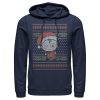 Men’s Batman Ugly Christmas Chibi Joker Pull Over Hoodie