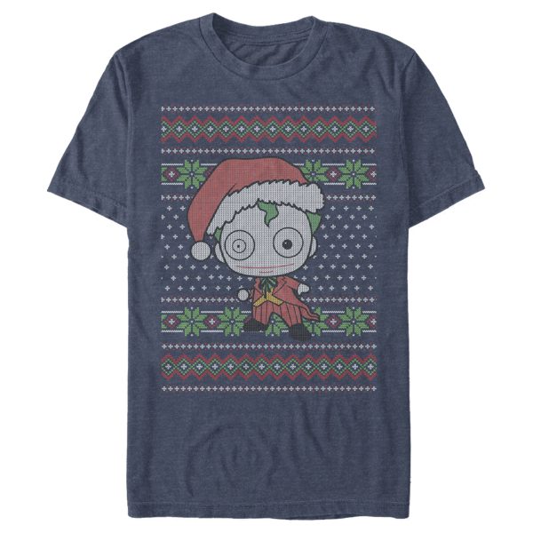 Men’s Batman Ugly Christmas Chibi Joker T-Shirt