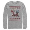 Men’s Batman Ugly Christmas Harley Quinn Long Sleeve Shirt