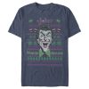 Men’s Batman Ugly Christmas Joker Laugh T-Shirt