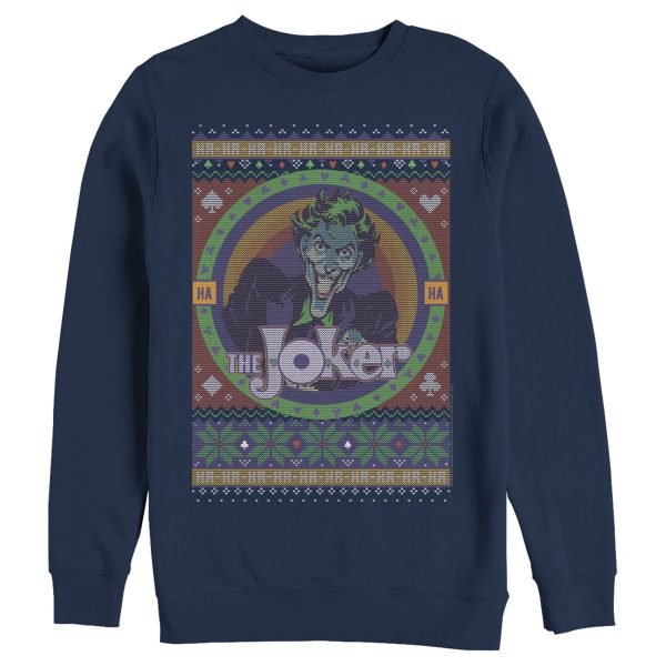 Men’s Batman Ugly Christmas Joker Sweatshirt