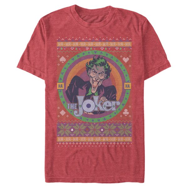 Men’s Batman Ugly Christmas Joker T-Shirt