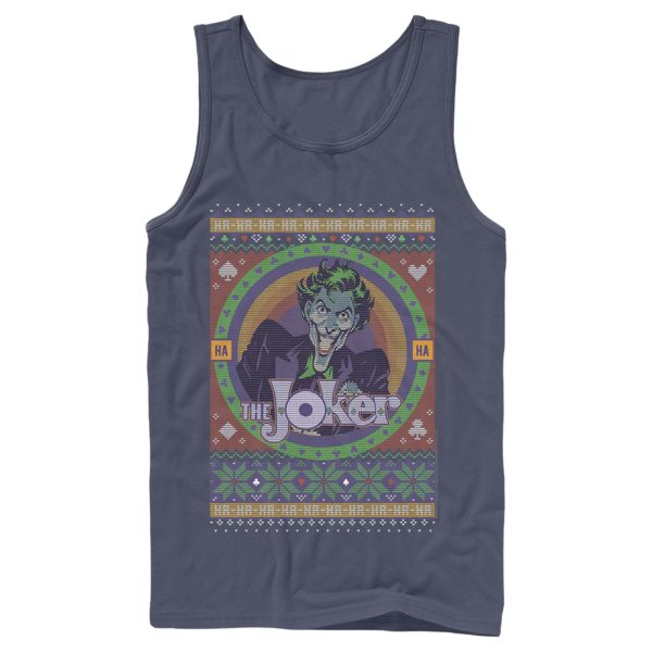 Men’s Batman Ugly Christmas Joker Tank Top