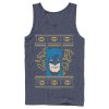 Men’s Batman Ugly Christmas Masked Hero Tank Top