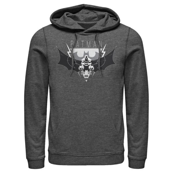 Men’s Batman Winged Hero Emblem Pull Over Hoodie