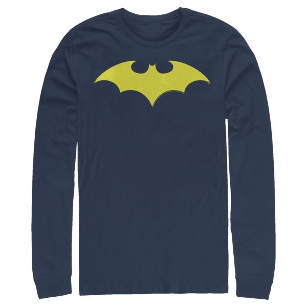 Men’s Batman Winged Hero Symbol Long Sleeve Shirt