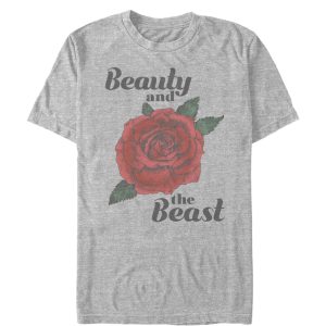 Men’s Beauty and the Beast Rose T-Shirt