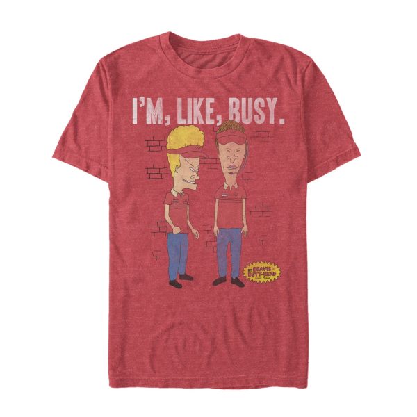 Men’s Beavis and Butt-Head I’m Like Busy. T-Shirt