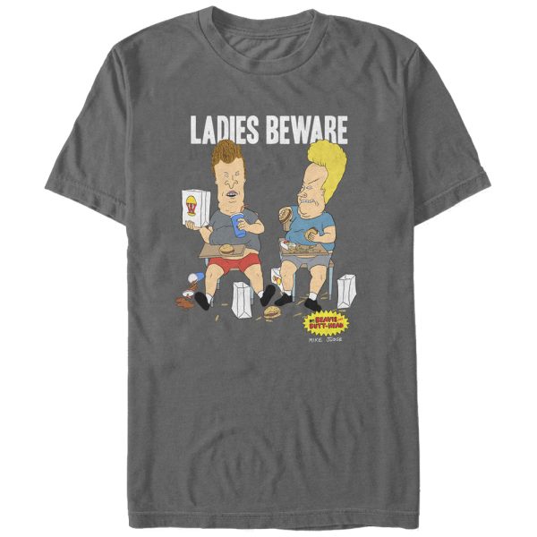 Men’s Beavis and Butt-Head Ladies Beware T-Shirt